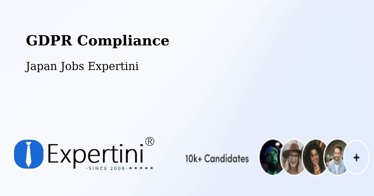 EU GDPR Compliance Statement – Chōfu Shi - Japan Jobs Expertini