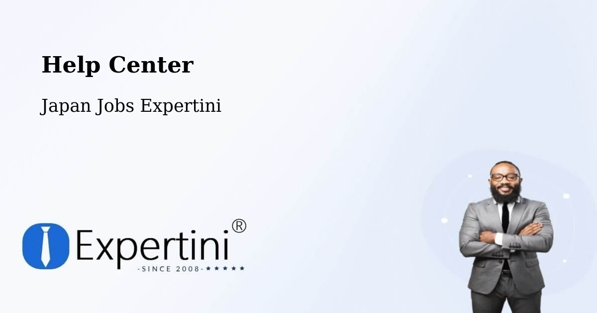 Help Center – Chōfu Shi - Japan Jobs Expertini